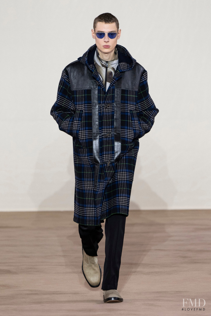 Callum Heslop featured in  the Paul Smith fashion show for Autumn/Winter 2022