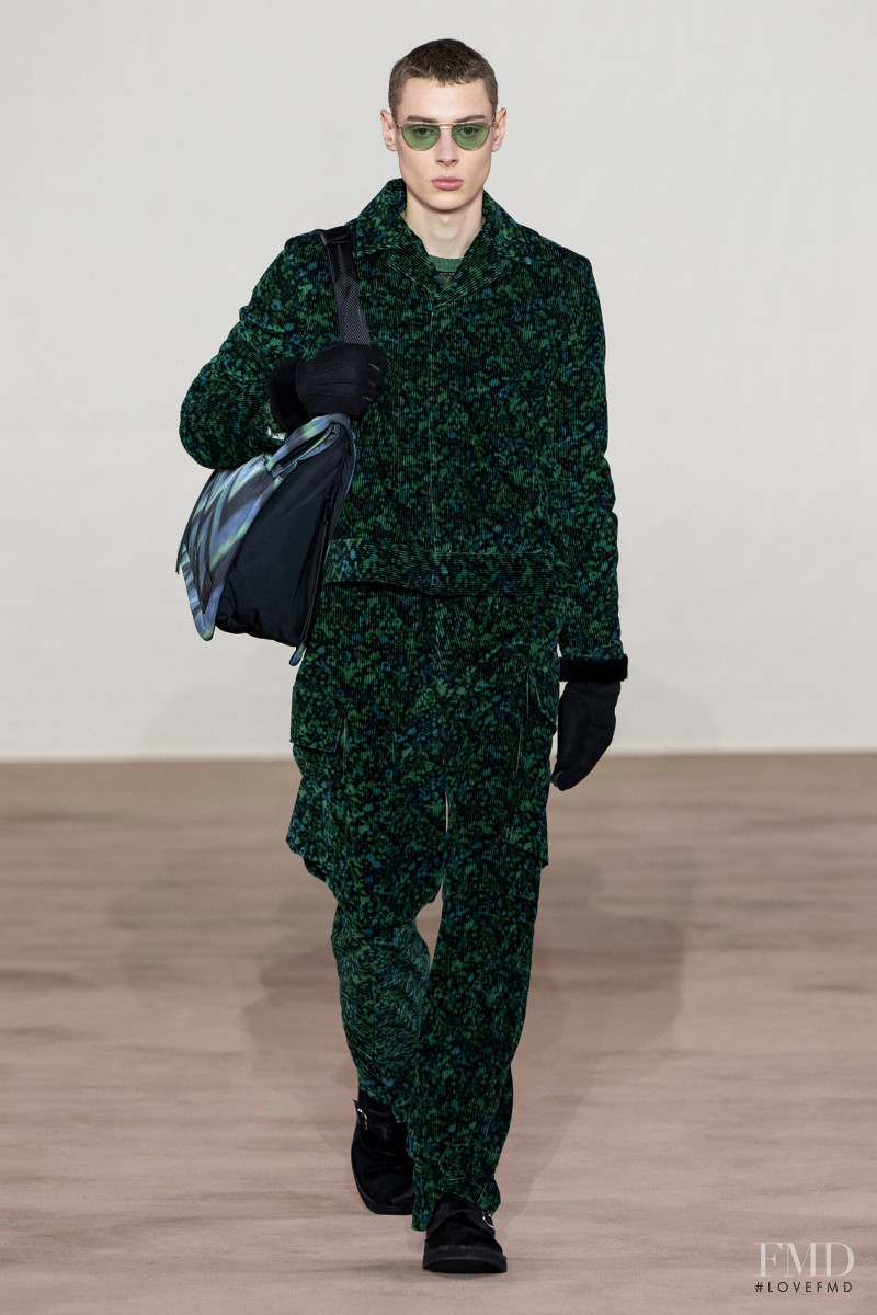 Callum Heslop featured in  the Paul Smith fashion show for Autumn/Winter 2022