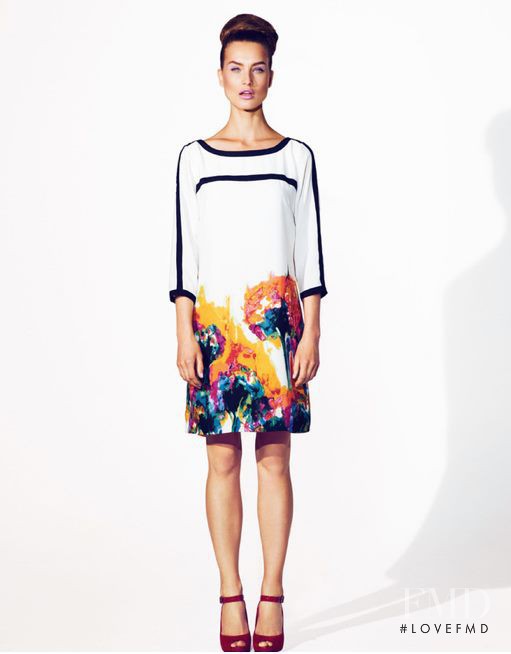 Mariana Idzkowska featured in  the Marks & Spencer catalogue for Spring/Summer 2012