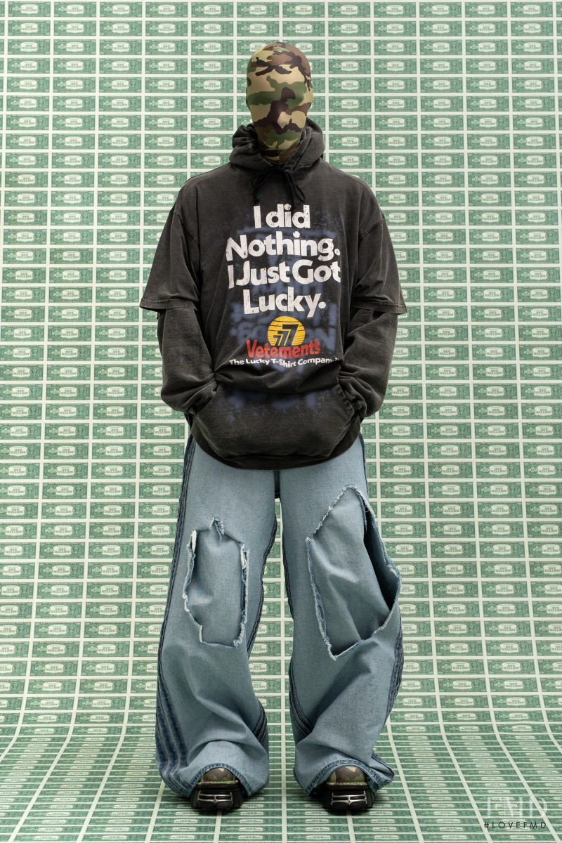 Vetements lookbook for Autumn/Winter 2022