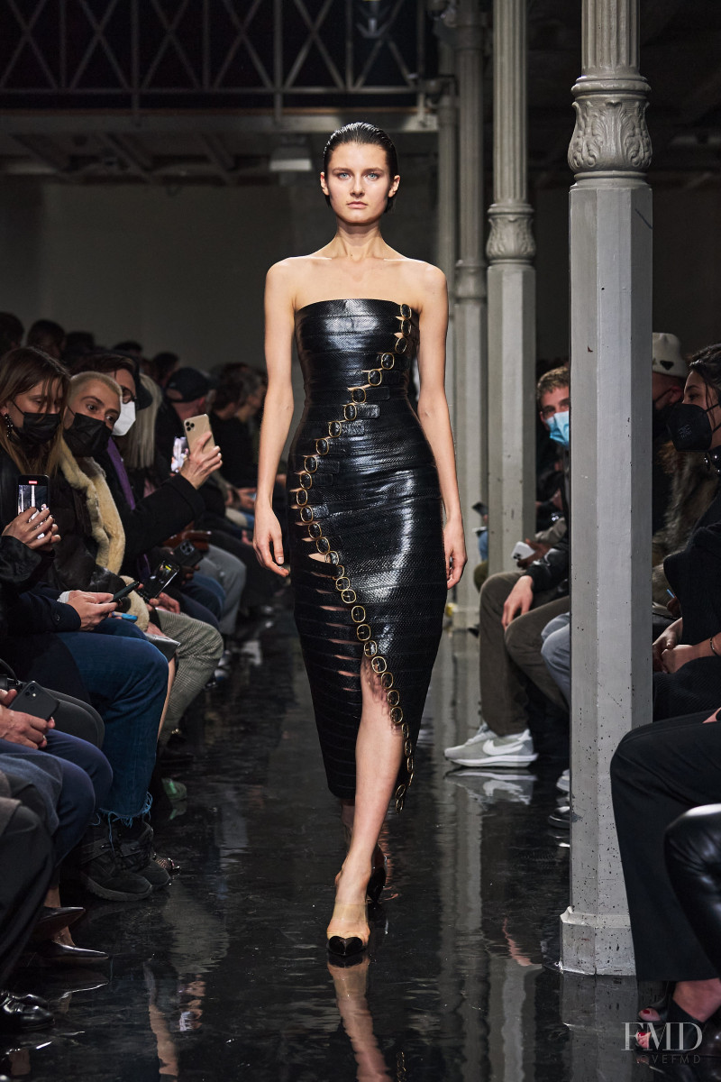 Iran Iran featured in  the Alaia fashion show for Autumn/Winter 2022