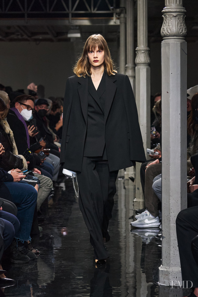 Daria Koshkina featured in  the Alaia fashion show for Autumn/Winter 2022