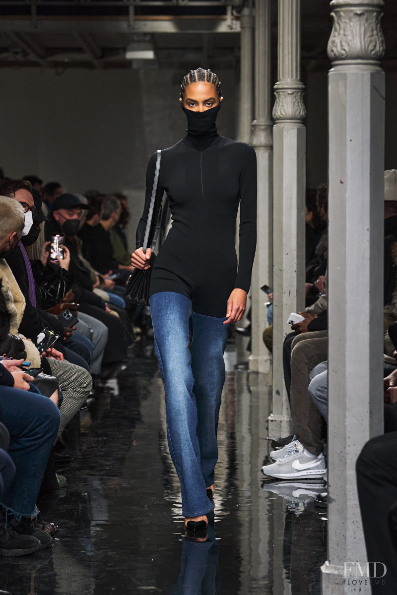 Sacha Quenby featured in  the Alaia fashion show for Autumn/Winter 2022