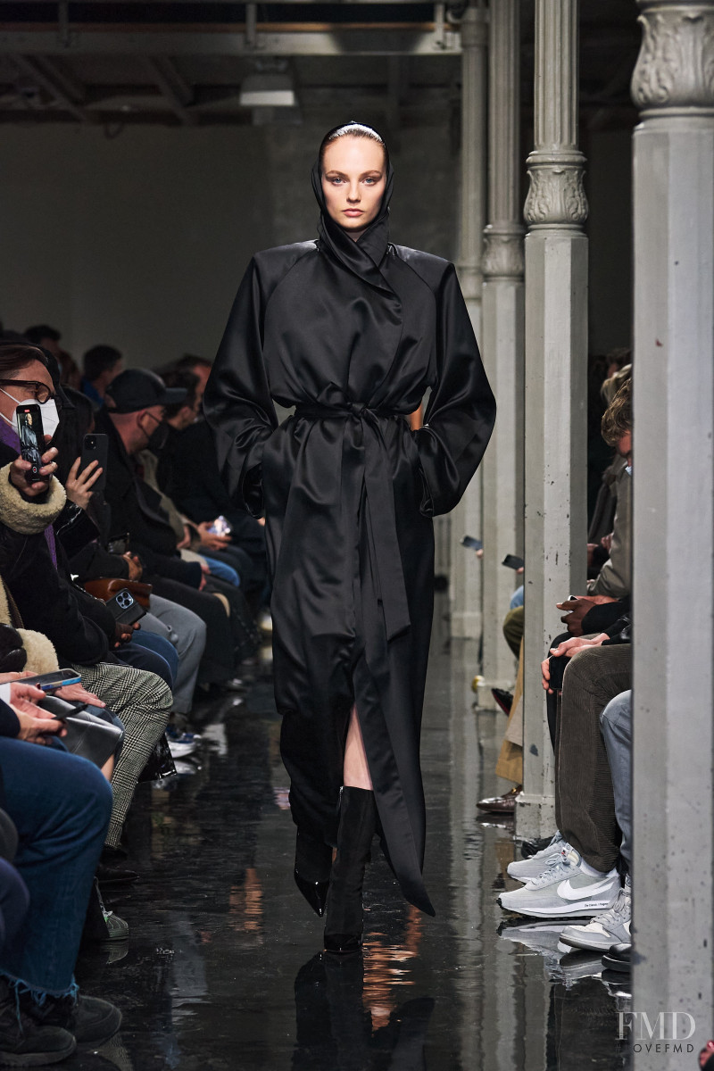 Fran Summers featured in  the Alaia fashion show for Autumn/Winter 2022