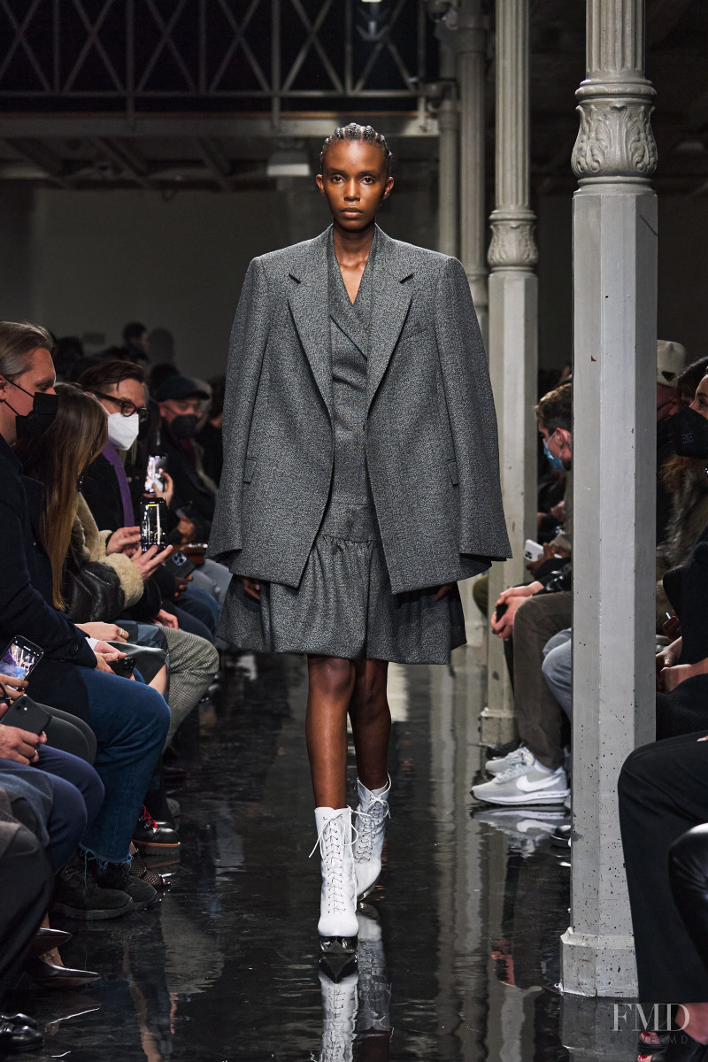 Ornella Umutoni featured in  the Alaia fashion show for Autumn/Winter 2022