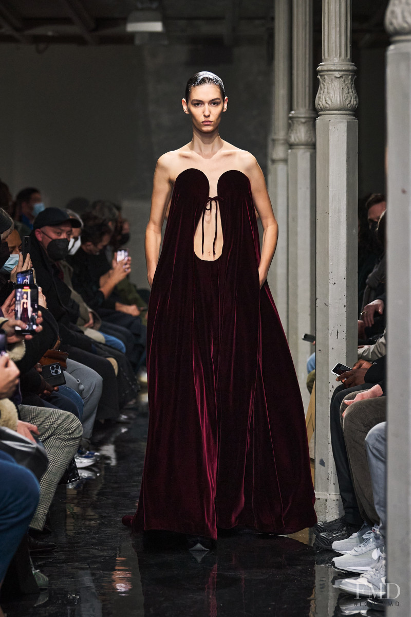 Rayssa Medeiros featured in  the Alaia fashion show for Autumn/Winter 2022