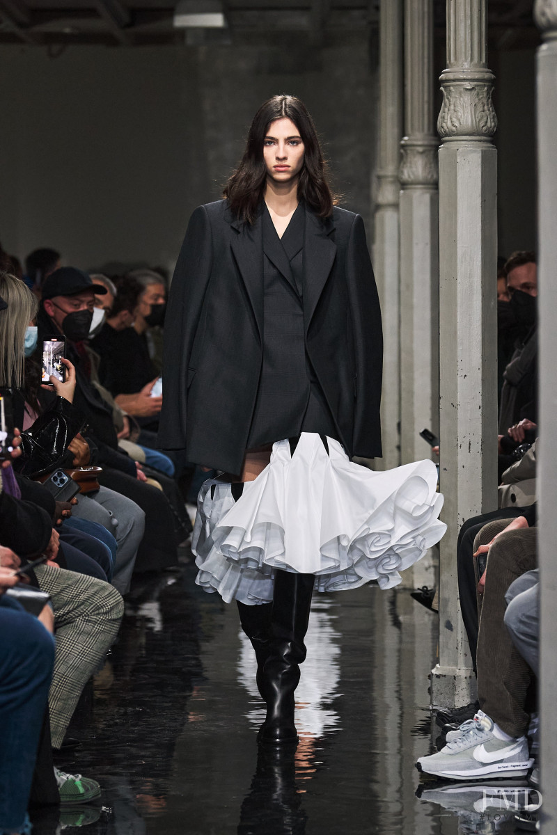 Loli Bahia featured in  the Alaia fashion show for Autumn/Winter 2022