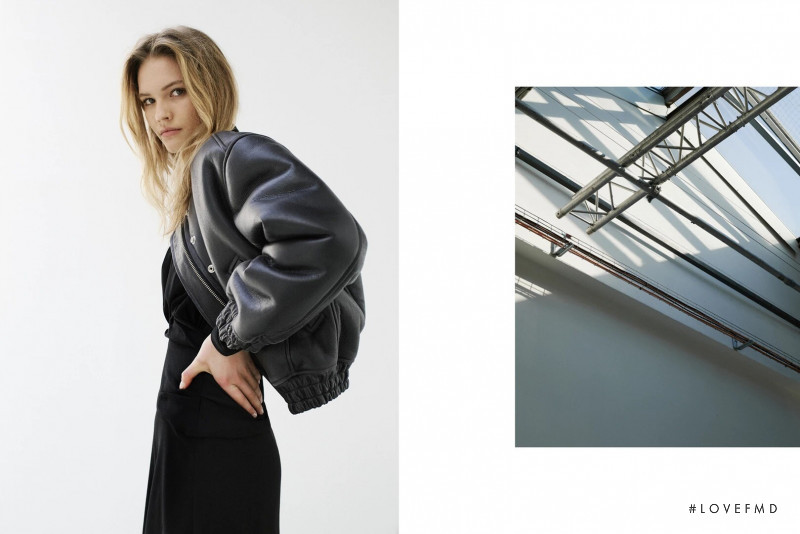 Elsemarie Riis featured in  the IRO Paris catalogue for Winter 2021