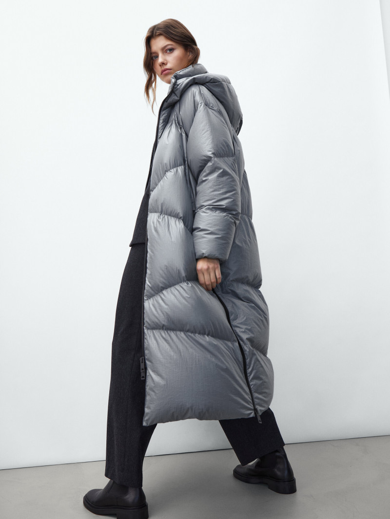 Mathilde Henning featured in  the Massimo Dutti catalogue for Winter 2021
