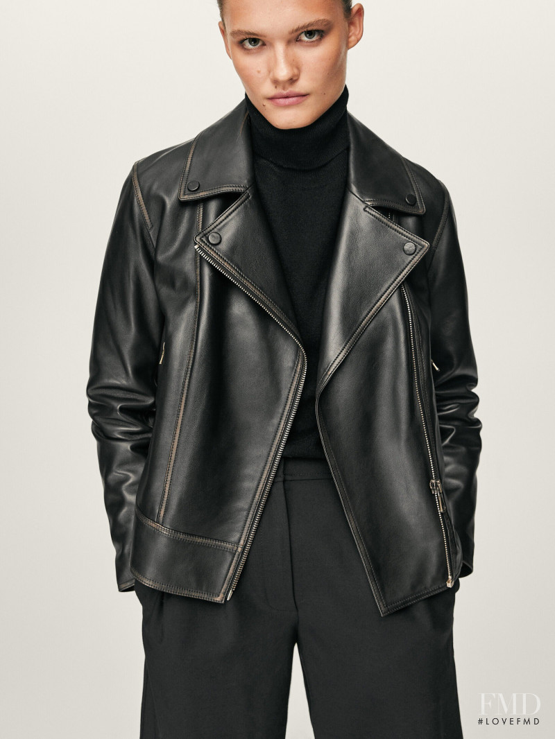 Elsemarie Riis featured in  the Massimo Dutti catalogue for Winter 2021