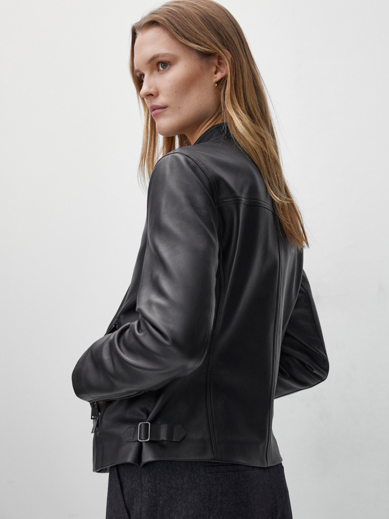 Elsemarie Riis featured in  the Massimo Dutti catalogue for Winter 2021