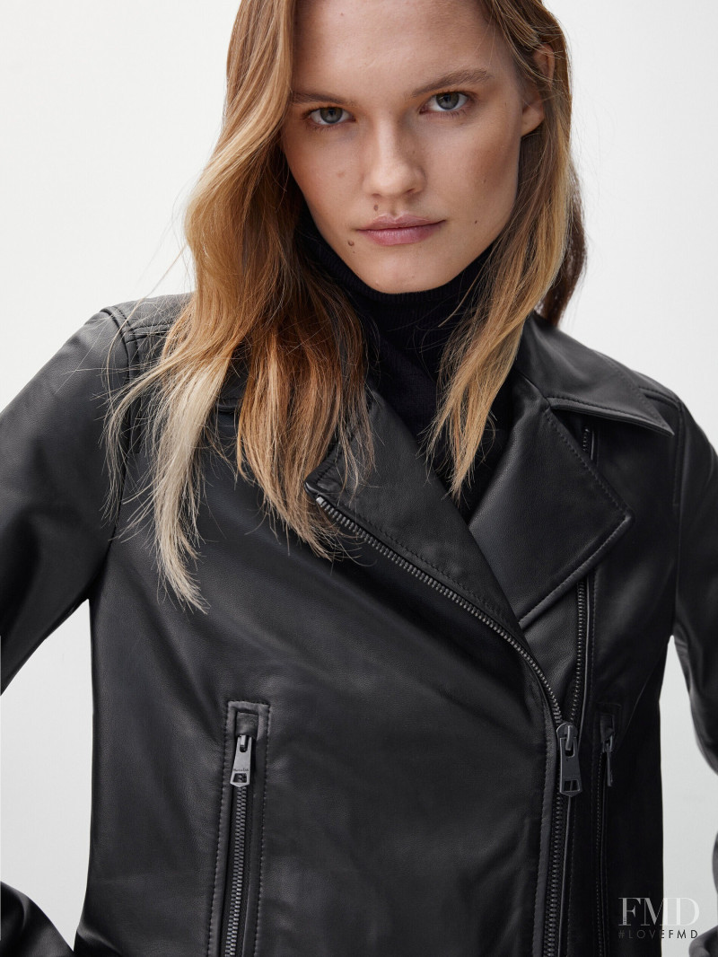 Elsemarie Riis featured in  the Massimo Dutti catalogue for Winter 2021