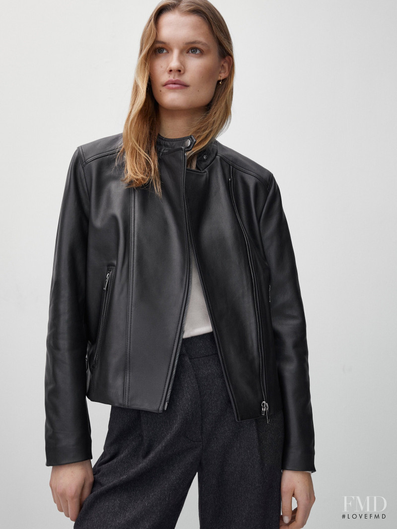 Elsemarie Riis featured in  the Massimo Dutti catalogue for Winter 2021
