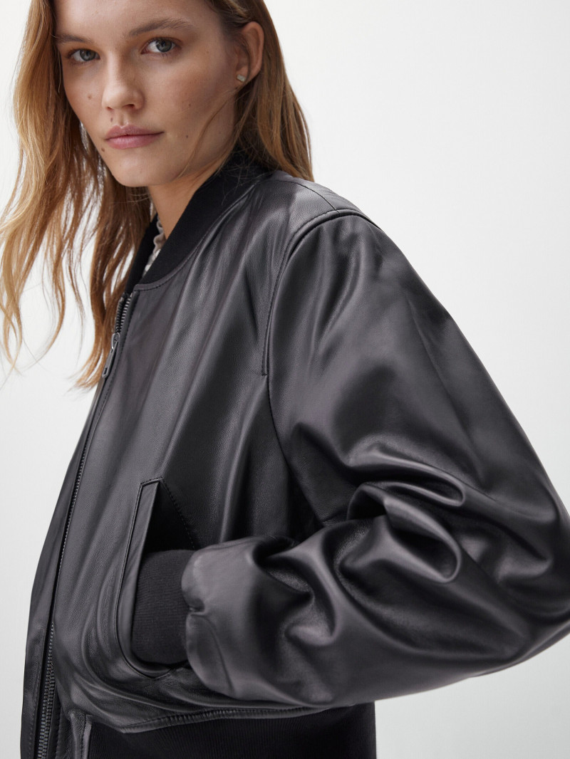 Elsemarie Riis featured in  the Massimo Dutti catalogue for Winter 2021