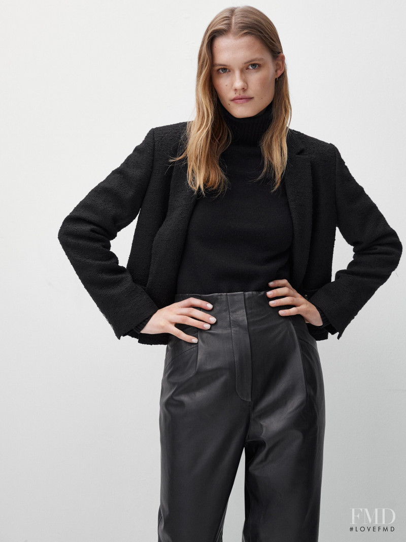 Elsemarie Riis featured in  the Massimo Dutti catalogue for Winter 2021