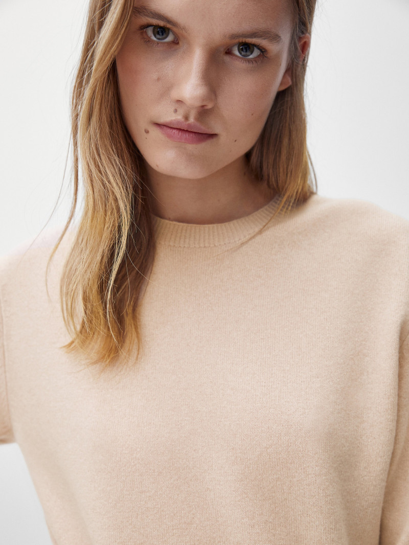 Elsemarie Riis featured in  the Massimo Dutti catalogue for Winter 2021