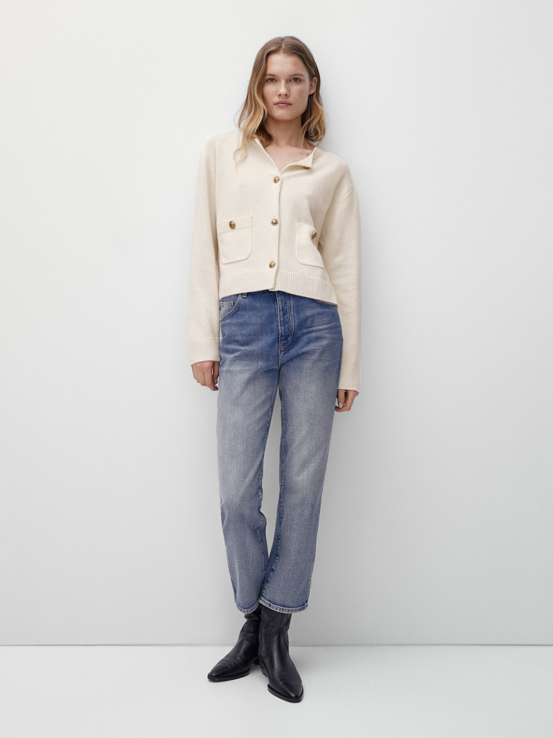 Elsemarie Riis featured in  the Massimo Dutti catalogue for Winter 2021