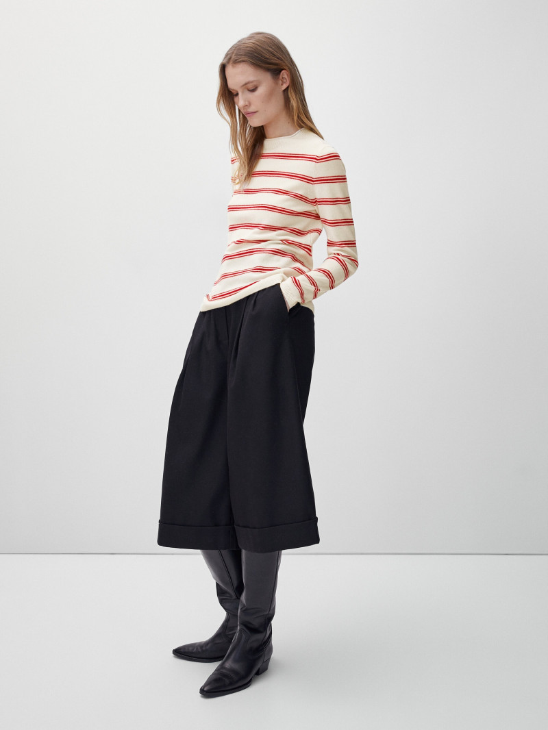Elsemarie Riis featured in  the Massimo Dutti catalogue for Winter 2021