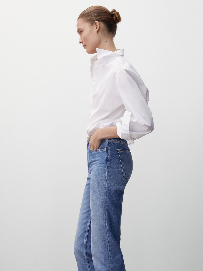 Elsemarie Riis featured in  the Massimo Dutti catalogue for Winter 2021