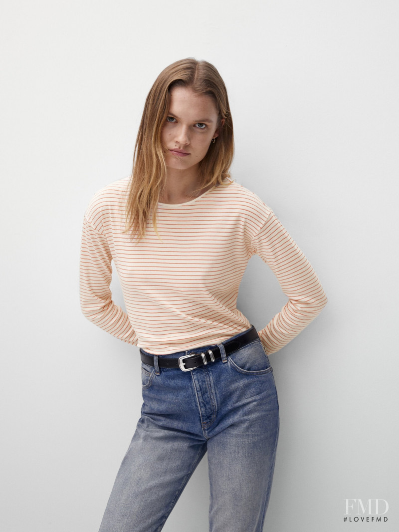Elsemarie Riis featured in  the Massimo Dutti catalogue for Winter 2021