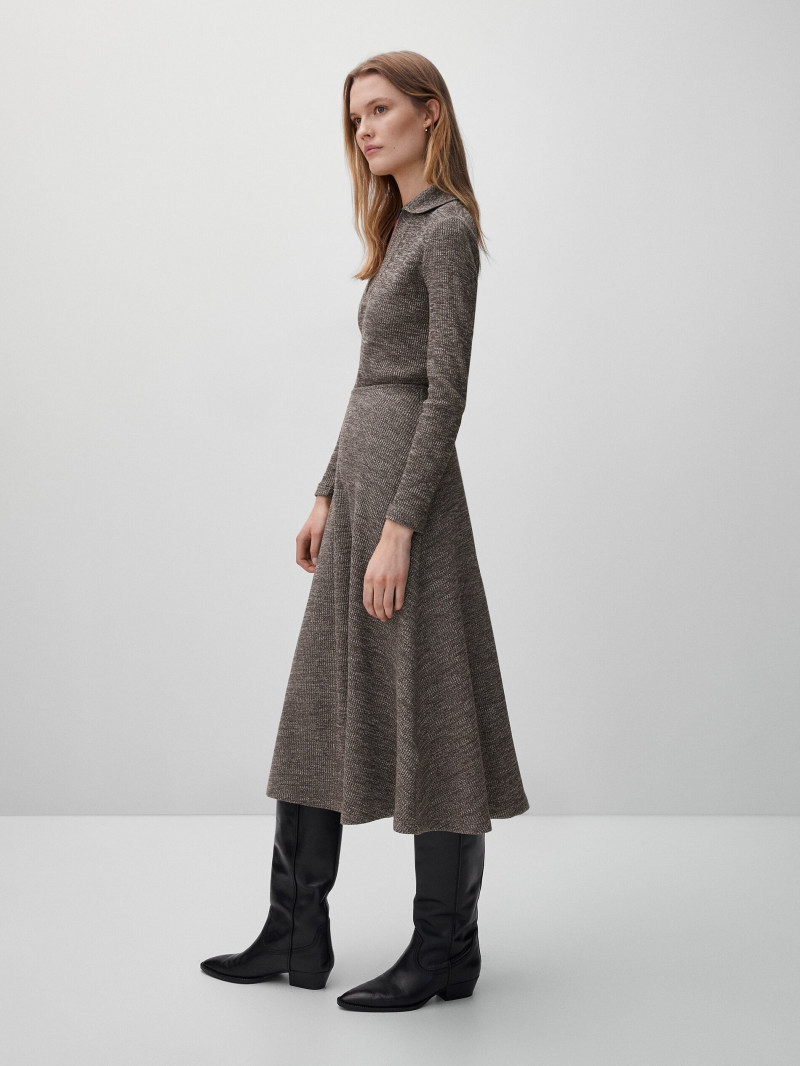 Elsemarie Riis featured in  the Massimo Dutti catalogue for Winter 2021