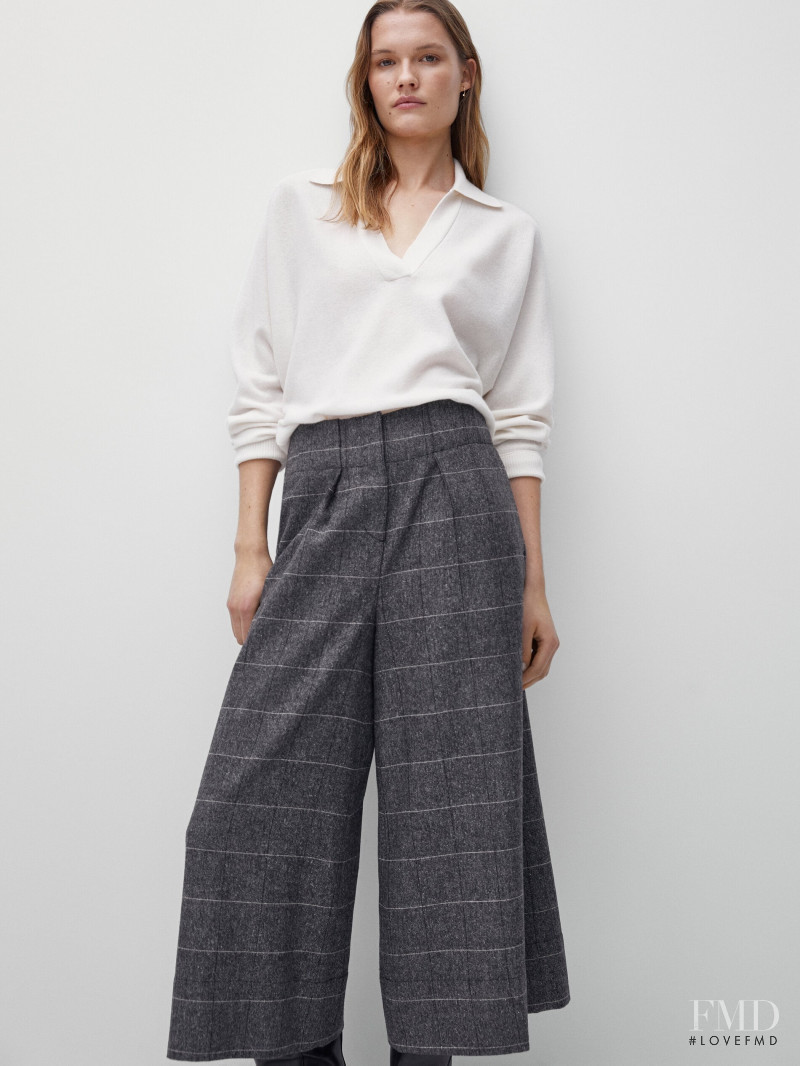 Elsemarie Riis featured in  the Massimo Dutti catalogue for Winter 2021