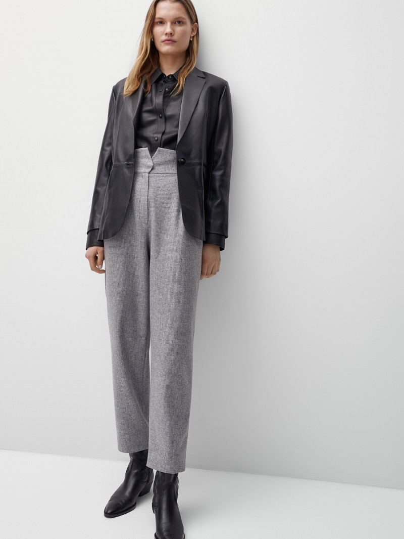 Elsemarie Riis featured in  the Massimo Dutti catalogue for Winter 2021