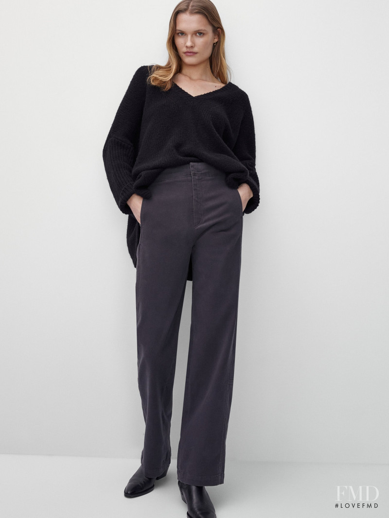 Elsemarie Riis featured in  the Massimo Dutti catalogue for Winter 2021