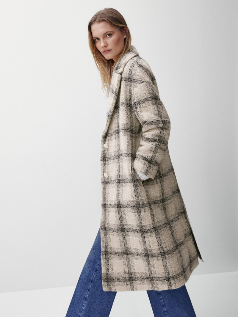 Elsemarie Riis featured in  the Massimo Dutti catalogue for Winter 2021