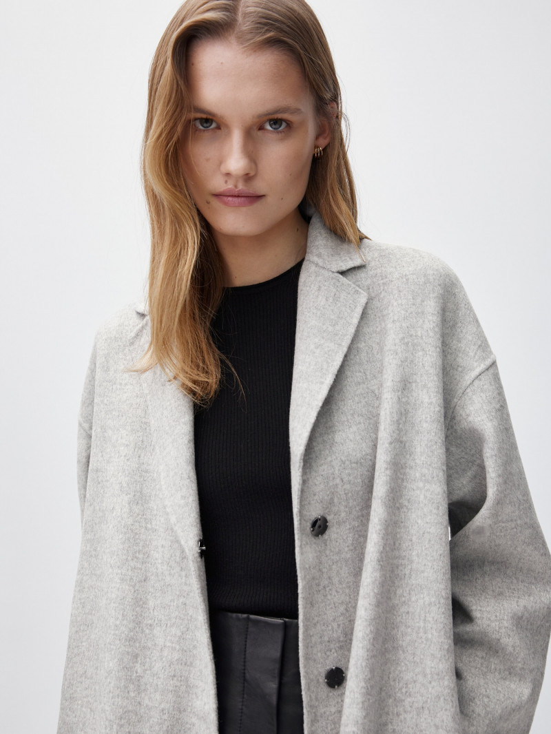 Elsemarie Riis featured in  the Massimo Dutti catalogue for Winter 2021