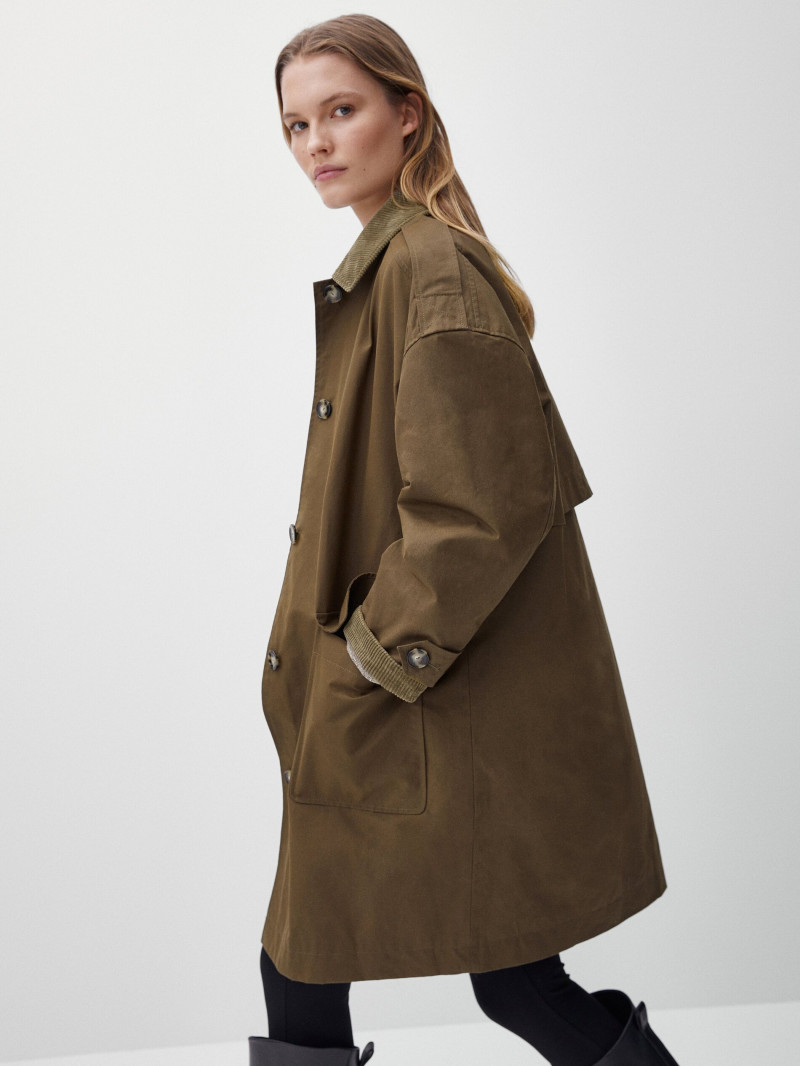 Elsemarie Riis featured in  the Massimo Dutti catalogue for Winter 2021