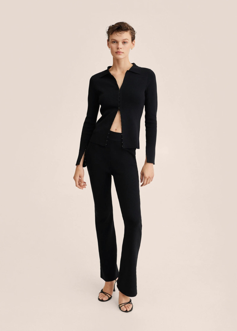 Cara Taylor featured in  the Mango catalogue for Spring/Summer 2022