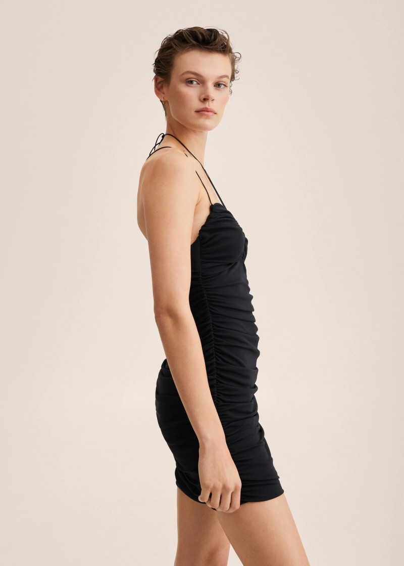 Cara Taylor featured in  the Mango catalogue for Spring/Summer 2022