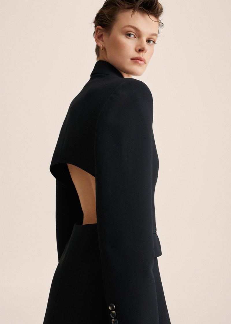 Cara Taylor featured in  the Mango catalogue for Spring/Summer 2022