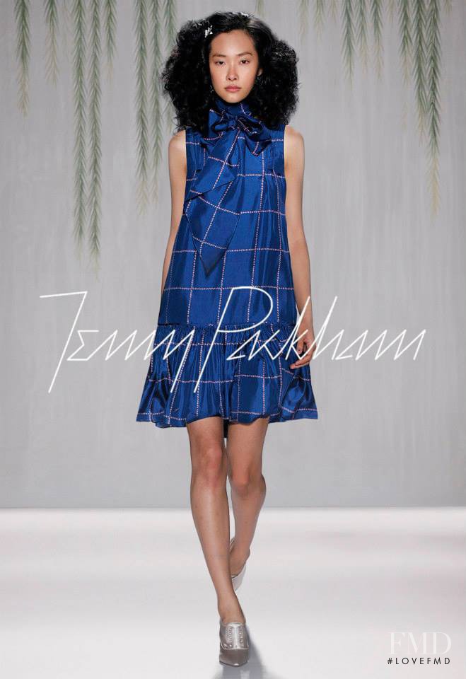 Jenny Packham fashion show for Spring/Summer 2014