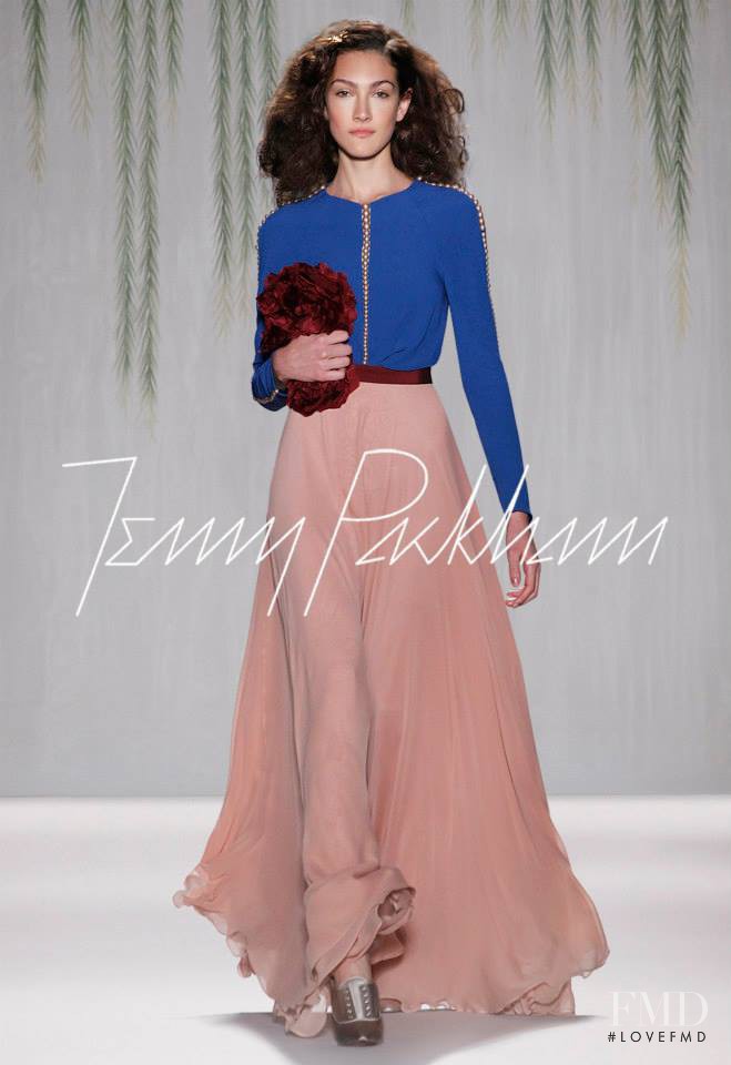 Jenny Packham fashion show for Spring/Summer 2014