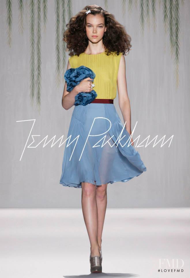 Jenny Packham fashion show for Spring/Summer 2014