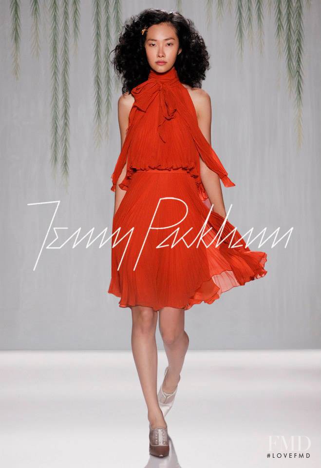 Jenny Packham fashion show for Spring/Summer 2014