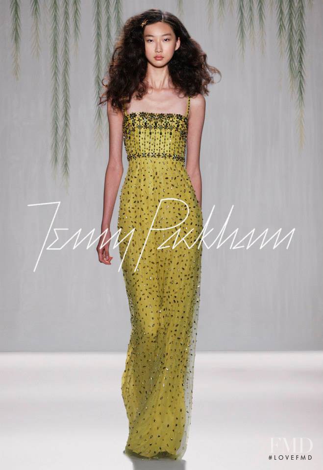 Jenny Packham fashion show for Spring/Summer 2014
