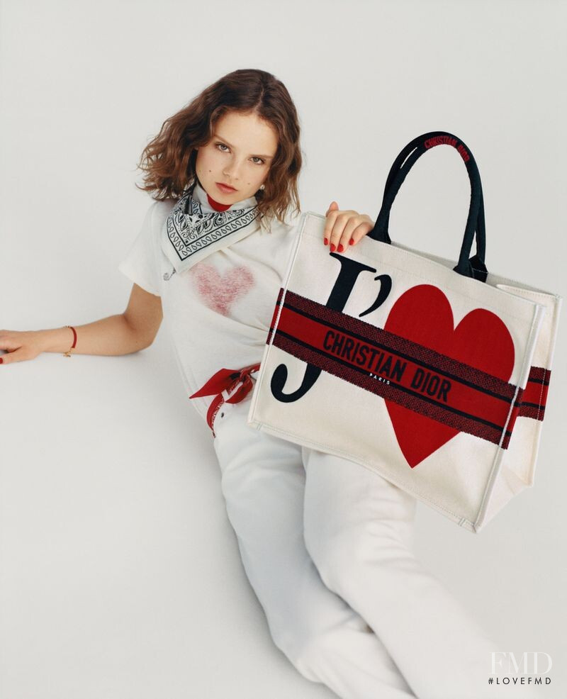 Giselle Norman featured in  the Christian Dior Amour advertisement for Spring 2020