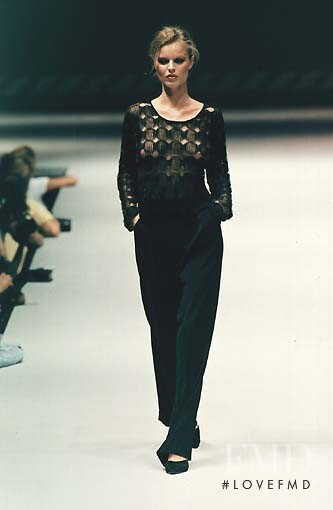 Eva Herzigova featured in  the Les Copains fashion show for Spring/Summer 1998