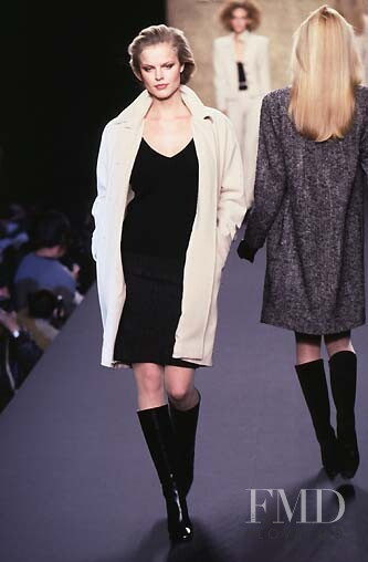 Eva Herzigova featured in  the Ellen Tracy fashion show for Autumn/Winter 1997