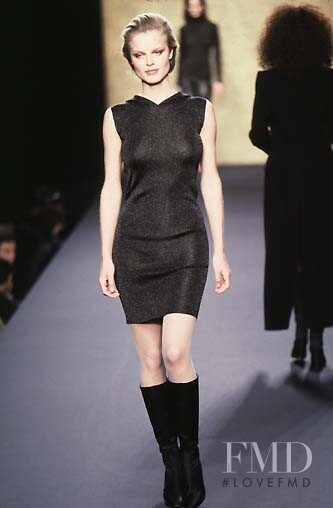 Eva Herzigova featured in  the Ellen Tracy fashion show for Autumn/Winter 1997