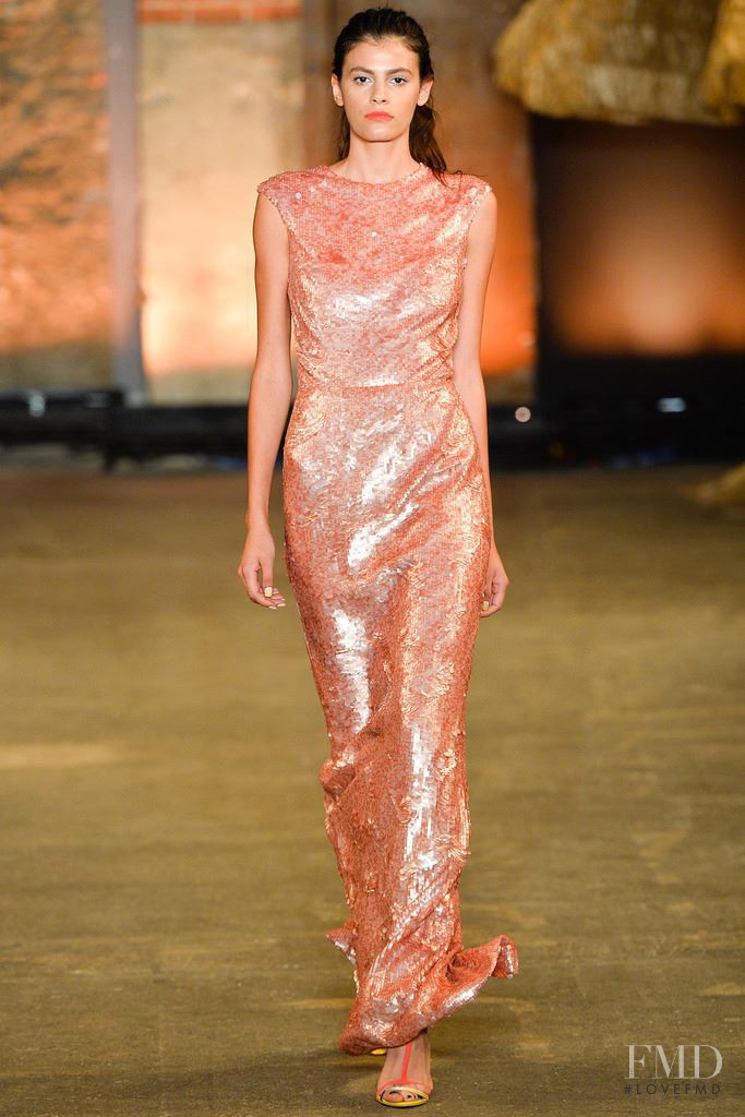 Christian Siriano fashion show for Spring/Summer 2014