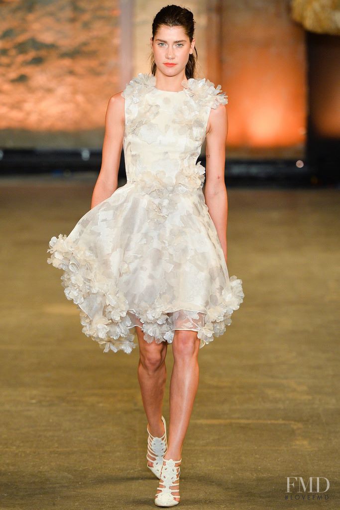 Christian Siriano fashion show for Spring/Summer 2014