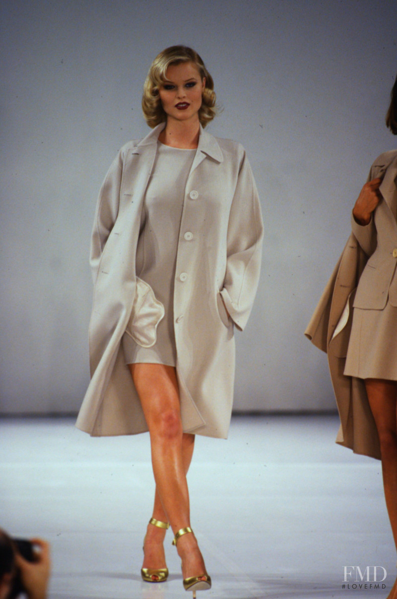 Eva Herzigova featured in  the Michael Kors Collection fashion show for Spring/Summer 1995