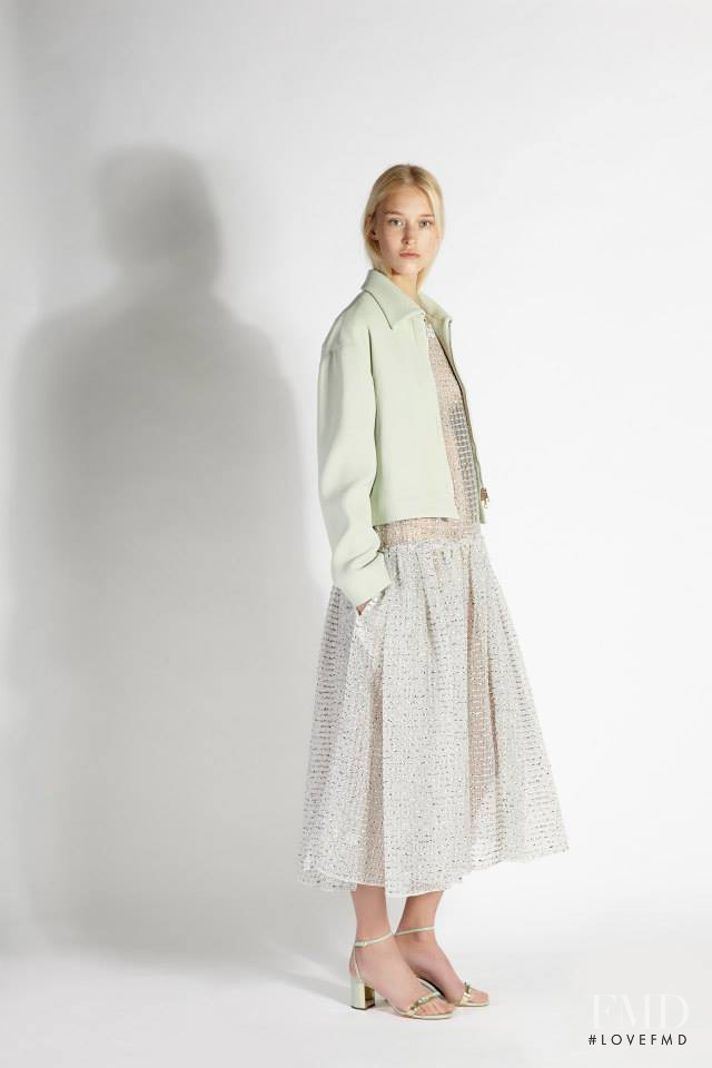 Eva Berzina featured in  the Rochas fashion show for Resort 2015