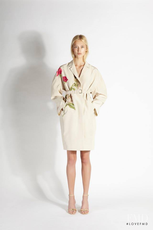 Eva Berzina featured in  the Rochas fashion show for Resort 2015