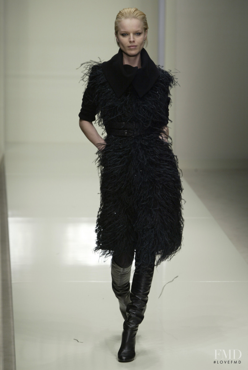 Eva Herzigova featured in  the Cerruti fashion show for Autumn/Winter 2003