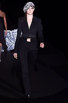 Antonio Berardi fashion show for Autumn/Winter 2001